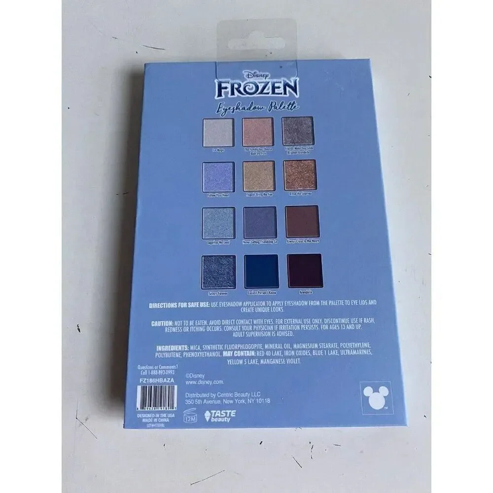 DISNEY FROZEN Queen ELSA 12 Color‎ EyeShadow Palette With Mirror NEW